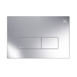 Crosswater MPRO Flush Plate - Chrome (MPROFLUSHC) - main image 1