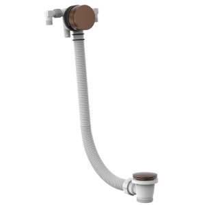 Crosswater Overflow Bath Filler With Waste - Brushed Bronze (BFW0360BZ_V2) - main image 1