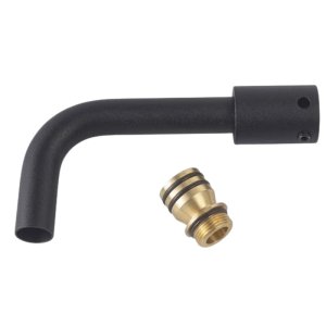 Crosswater PRO120 140mm Spout - Matt Black (PRO120SPOUT140M) - main image 1