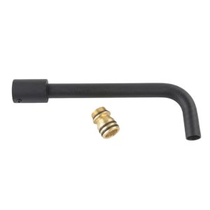 Crosswater PRO120 220mm Spout - Matt Black (PRO120SPOUT220M) - main image 1