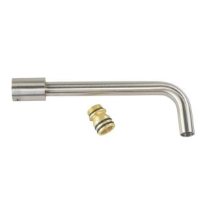 Crosswater PRO120 220mm Spout - Stainless (PRO120SPOUT220V) - main image 1