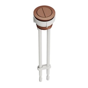 Crosswater Push Button for Close Coupled WC - Brushed Bronze (WCBUTTONBZ) - main image 1