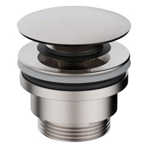 Crosswater Universal Click Clack Basin Waste - Brushed Nickel (BSW0260L_V2) - main image 1