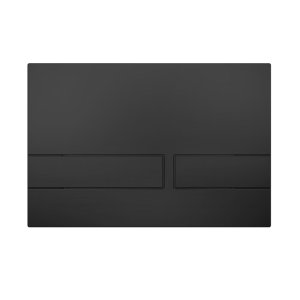 Crosswater Venue Flush Plate - Matt Black (VENFLUSHB) - main image 1