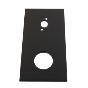 Crosswater VR121WNM Wall Plate - Matt Black (A031140201) - main image 1