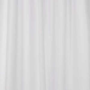 Croydex 1800mm x 2100mm high performance/professional textile shower curtain - white (GP85106) - main image 1