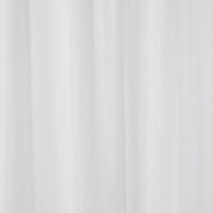 Croydex 2000mm x 2000mm high performance/professional textile shower curtain - white (GP85107) - main image 1