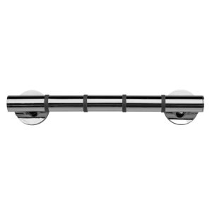 Croydex 380mm Grab 'N' Grip Straight Grab Bar- Chrome (AP530541) - main image 1