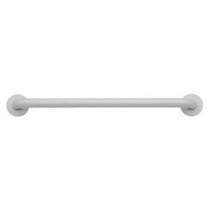 Croydex 600mm Stainless Steel Straight Grab Bar - White (AP501222) - main image 1