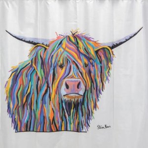 Croydex Angus McCoo Shower Curtain - Steven Brown (AF304022H) - main image 1