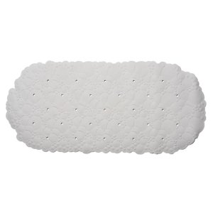 Croydex Bubbles Rubber Bath Mat - White (AG320022) - main image 1