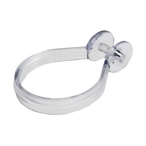 Croydex Clear Button Curtain Ring - Clear (AK142232) - main image 1