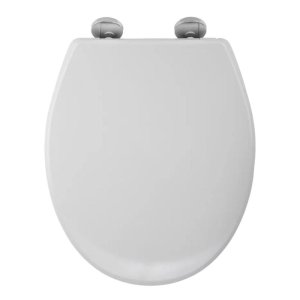 Croydex Constance Flexi-Fix Toilet Seat - White (WL601722H) - main image 1