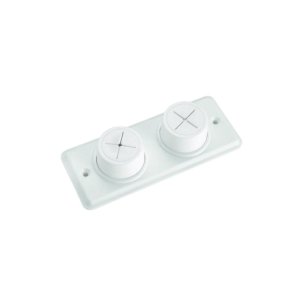 Croydex Double Cloth Holders - White (DB362110U) - main image 1