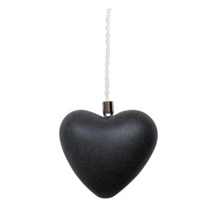 Croydex Eden Heart Light Pull - Grey (AJ397631) - main image 1