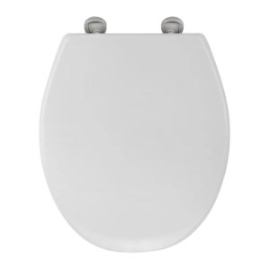 Croydex Eldon Toilet Seat With Soft Close - White (WL533622H) - main image 1