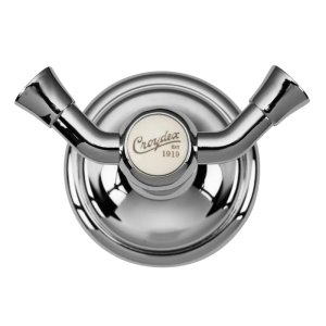 Croydex Flexi-Fix 1919 Range Double Robe Hook - Chrome (QM301741) - main image 1