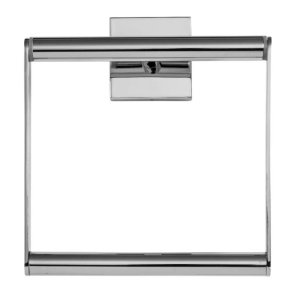 Croydex Flexi-Fix Chester Towel Ring - Chrome (QM441541) - main image 1