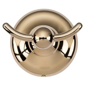 Croydex Flexi-Fix Grosvenor Gold Double Robe Hook (QM701703) - main image 1