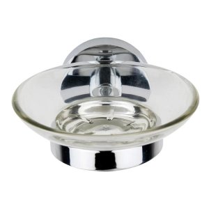 Croydex Flexi-Fix Pendle Soap Dish - Chrome (QM411941) - main image 1