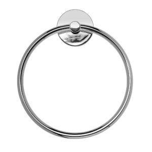 Croydex Flexi-Fix Romsey Towel Ring - Chrome (QM741541) - main image 1
