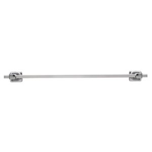 Croydex Flexi-Fix Shoreditch Single Towel Rail - Chrome (QM592741) - main image 1