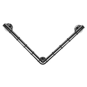 Croydex Grab 'N' Grip L-Shaped Grab Bar - Chrome (AP531041) - main image 1