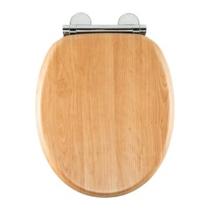 Croydex Hartley Toilet Seat - Oak Effect (WL605076H) - main image 1