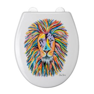 Croydex Lewis McZoo Flexi Fix Toilet Seat - Steven Brown (WL604322H) - main image 1