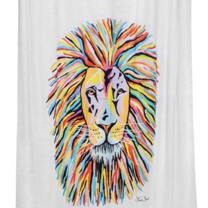 Croydex Lewis McZoo Shower Curtain - Steven Brown (AF305122H) - main image 1