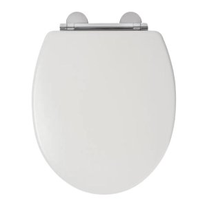 Croydex Lugano Flexi-Fix Toilet Seat - White (WL601022H) - main image 1