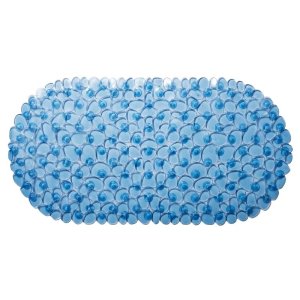 Croydex Pebbles Bath Mat - Blue (AG300024) - main image 1