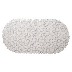 Croydex Pebbles Bath Mat - Clear (AG300032) - main image 1