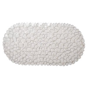 Croydex Pebbles Bath Mat - Clear (AG300032) - main image 1