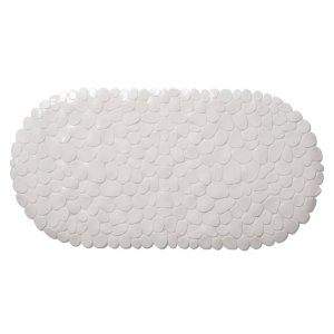 Croydex Pebbles Bath Mat - White (AG300022) - main image 1