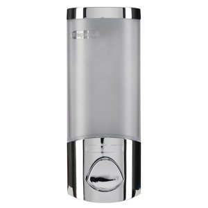 Croydex Single Shampoo/Soap Dispenser - Chrome (PA660841) - main image 1