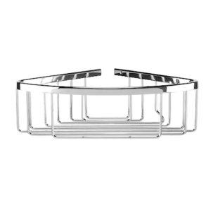 Croydex Slimline Aluminium Corner Basket - Chrome (QM785941) - main image 1