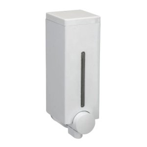 Croydex Slimline Single Wall Mounted Soap Dispenser - White (PA670222) - main image 1
