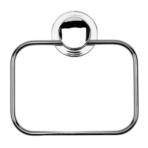Croydex Stick 'N' Lock Towel Ring - Chrome (QM291541) - main image 1