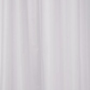 Croydex White Plain Shower Curtain (AF159022) - main image 1