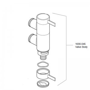 Daryl Amicio replacement mixing valve (1690.046) - main image 1