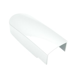 Daryl hinge cover moulding silver (207078) - main image 1