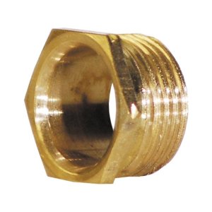 Deta Brass Bush Male Short - 25mm (DT40125) - main image 1