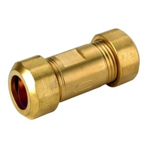 Deva 15mm Brass Non Return Valve - Single (NRV15) - main image 1