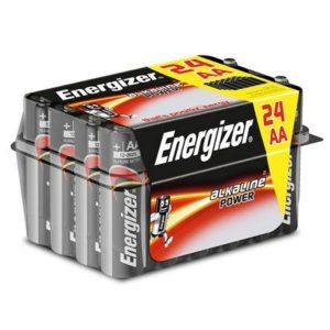 Energizer AA Alkaline Power Home Pack Batteries - Pack of 24 (S10049ENR) - main image 1