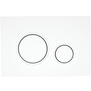 Fluidmaster T-Series Circle Dual Flush ABS Plate - White (P47-0130-0240) - main image 1