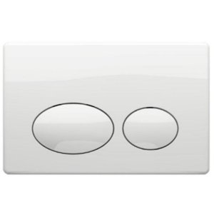Fluidmaster T-Series Tactile Dual Flush ABS Plate - White (P61-0130-0240) - main image 1