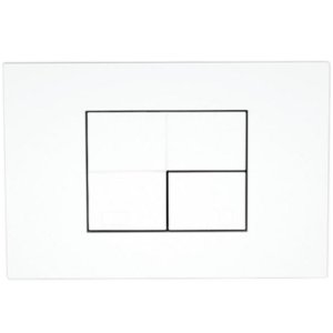 Fluidmaster T-Series Tile Dual Flush ABS Plate - White (P45-0130-0240) - main image 1