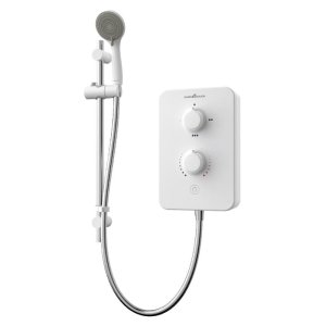 Gainsborough Slim Duo Electric Shower 8.5kW - White (GSD85) - main image 1