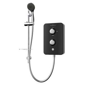 Gainsborough Slim Duo Electric Shower 9.5kW - Piano Black (GSDPB95) - main image 1